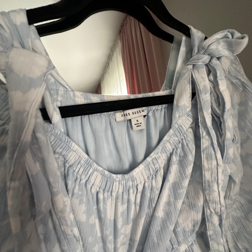 Free Assembly Blue Dress - Picture 8 of 10